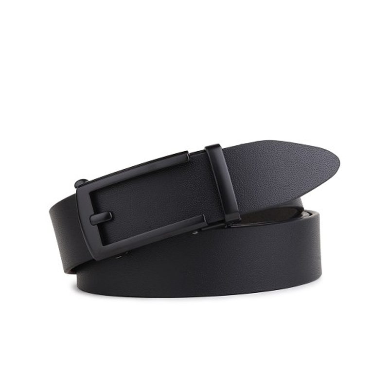 Men Textured Leather Belt