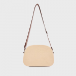 Textured Sling Bag With Pouch