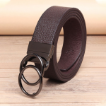 Men Textured Formal Belt